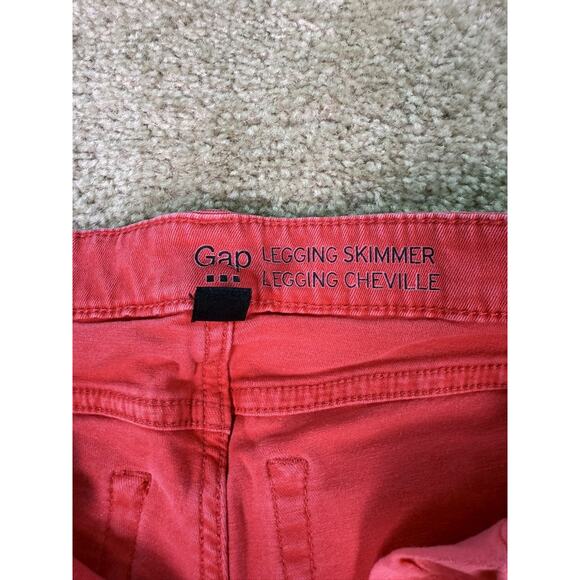 Gap Womens Jeans Size 6 28 R Skimmer Legging Pink Jean Stretch Denim Pants C516 - Picture 5 of 13